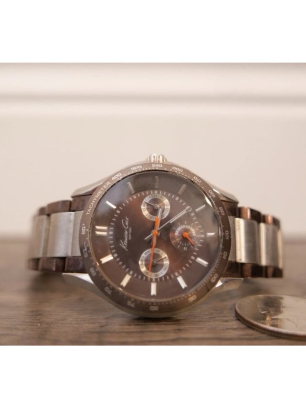 Pre-owned Kenneth Cole ReactionWatch KC3755 P93-07 WaterResistant
